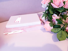 Load image into Gallery viewer, Pink and white inspired book stack
