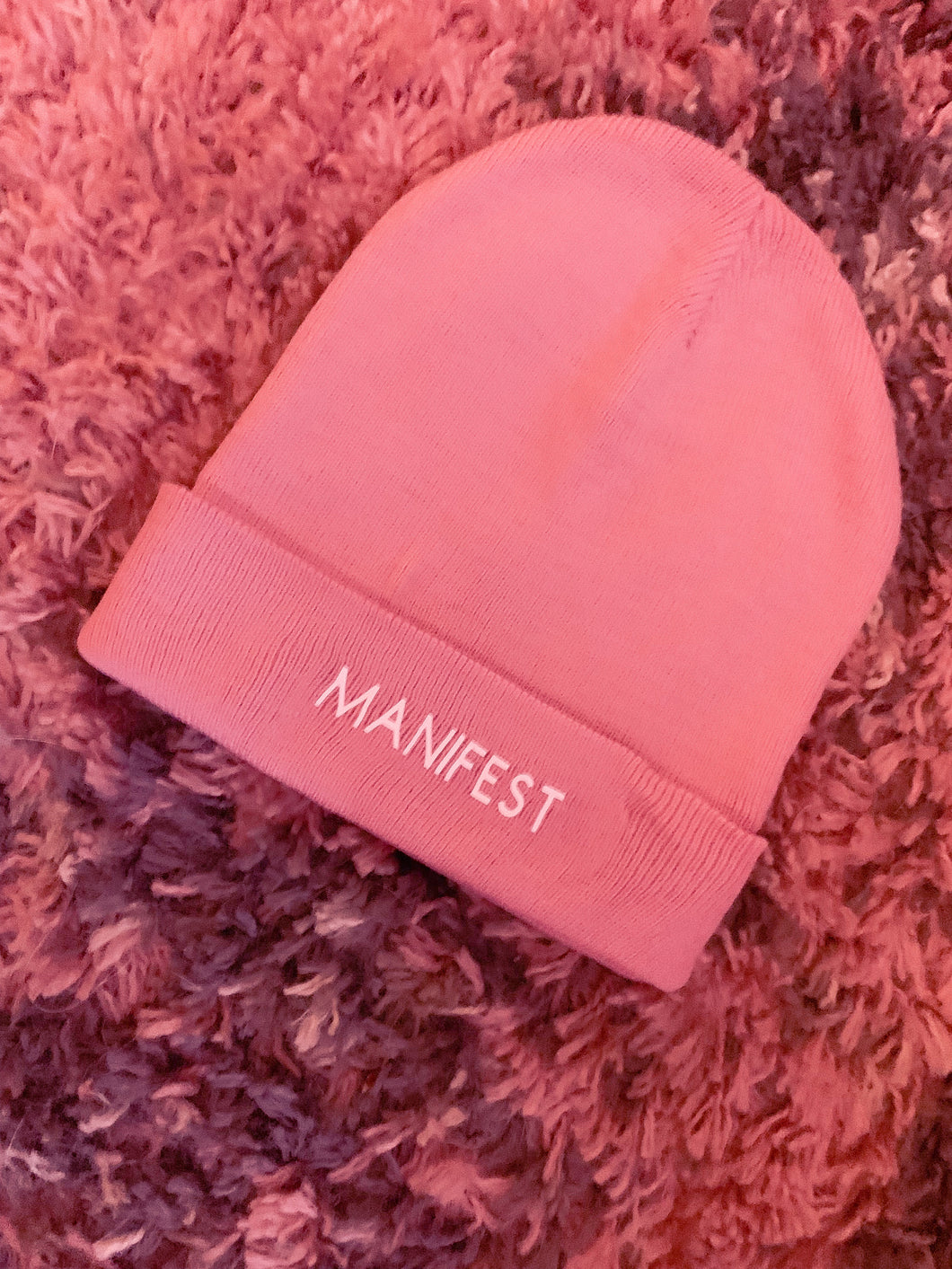 Manifest beaning hat